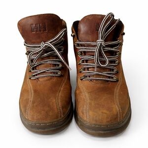 Helly Hansen Skardi Waterproof Leather Boots Brown Hiking Outdoor Men’s 8.5